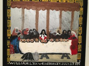 William L. Hawkins painting Last Supper #9
