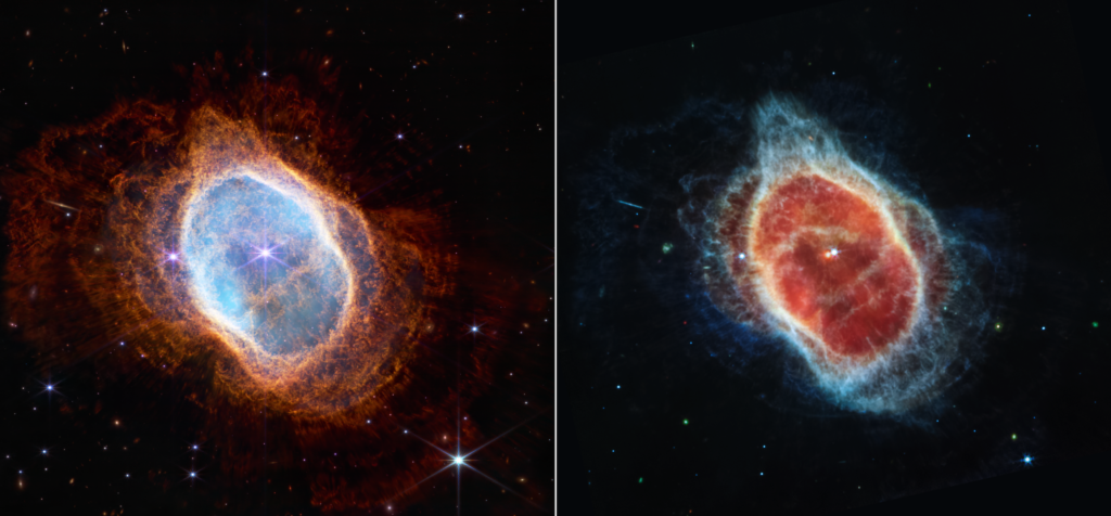 NASA Webb image Southern Rim Nebula